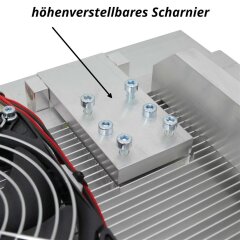 Mittelwandpresse 4,9mm - elektrisch luftgekühlt