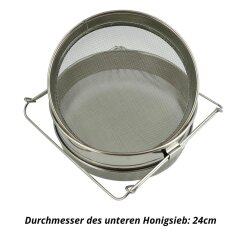 Honigsieb Doppel-Sieb 24cm