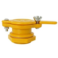 Honig Abfüllhahn 4 Stück gelb