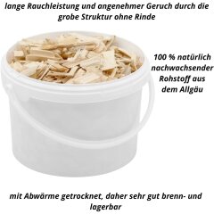 Smokermaterial 0,5 kg